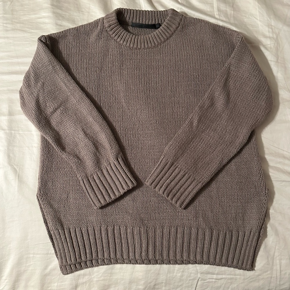*Like New* Jenni Kayne Boyfriend Crewneck - Small - Taupe